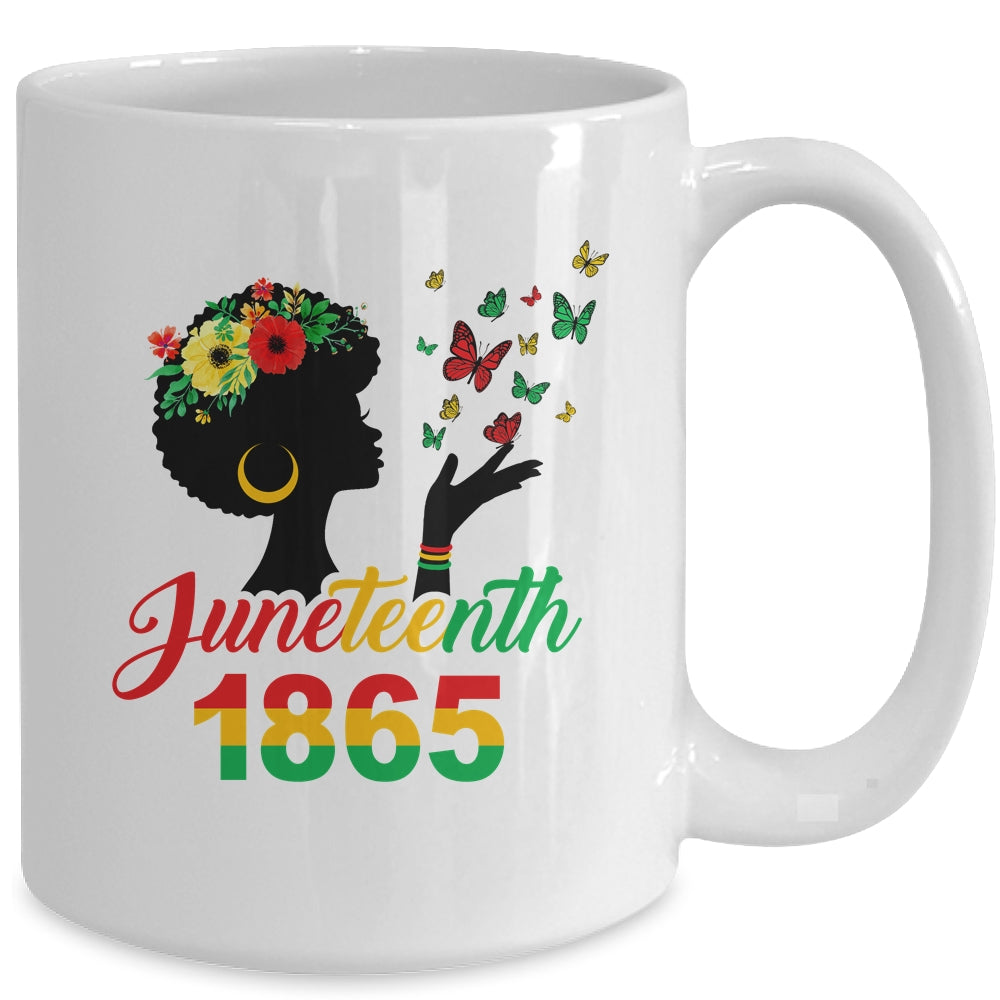 Juneteenth Women Girls Kids Flag 1865 Mug | siriusteestore