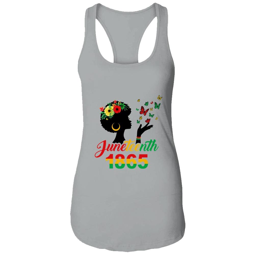Juneteenth Women Girls Kids Flag 1865 Shirt & Tank Top | Siriustee.com