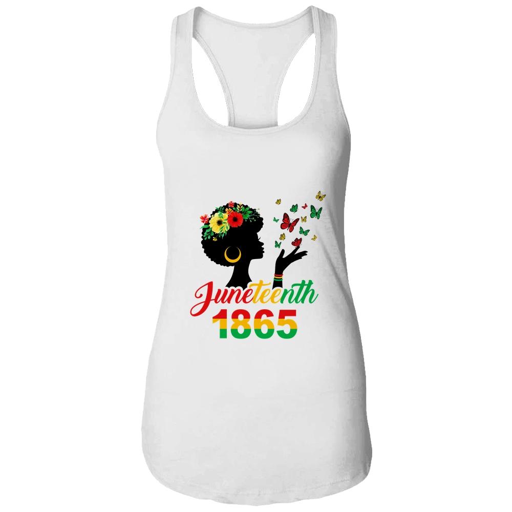 Juneteenth Women Girls Kids Flag 1865 Shirt & Tank Top | Siriustee.com