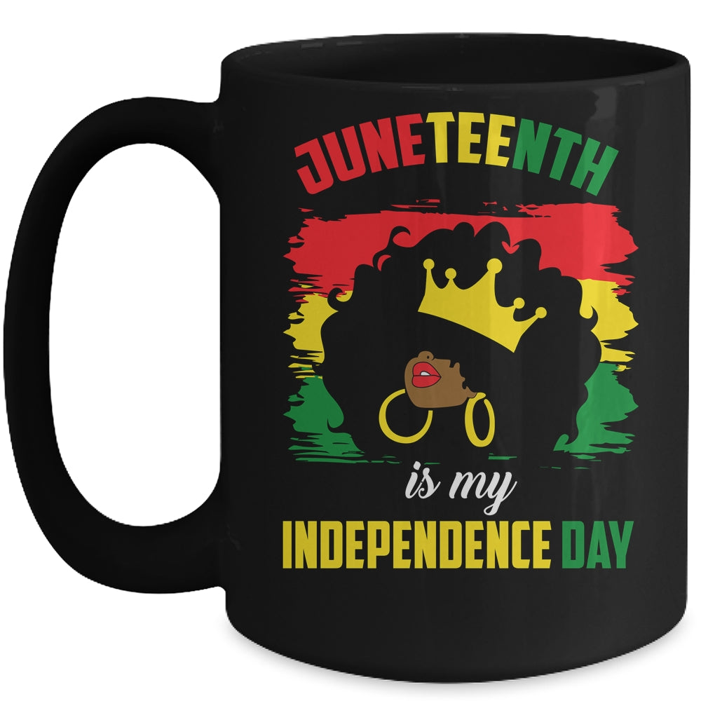 Juneteenth Women Juneteenth For Women Queen Mug | siriusteestore