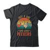 Just A Girl Who Loves Peckers Funny Chicken Farmer Vintage Shirt & Tank Top | siriusteestore