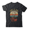 Just A Girl Who Loves Pigs Cute Vintage Pigs Girl Shirt & Tank Top | siriusteestore