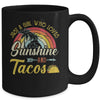 Just A Girl Who Loves Sunshine And Tacos Mug | siriusteestore