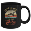 Just A Girl Who Loves Turtles Cute Vintage Turtles Girl Mug | siriusteestore
