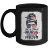 Just A Patriot Nurse Standing For Freedom US Flag Mug | siriusteestore