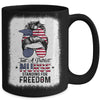 Just A Patriot Nurse Standing For Freedom US Flag Mug | siriusteestore