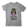 Just A Regular Mom Trying Not To Raise Liberals Hair Leopard Shirt & Hoodie | siriusteestore