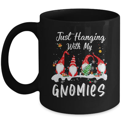 Just Hanging With My Gnomies Christmas Gnome Pajama Mug | siriusteestore