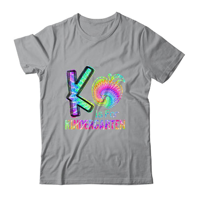 K Is For Kindergarten Teacher Tie Dye Back To School Kinder Shirt & Hoodie | siriusteestore