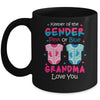 Keeper Of The Gender Grandma Loves You Baby Announcement Grandma Mug | siriusteestore