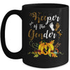 Keeper Of The Gender Reveal Baby Halloween Party Mug | siriusteestore