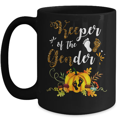 Keeper Of The Gender Reveal Baby Halloween Party Mug | siriusteestore