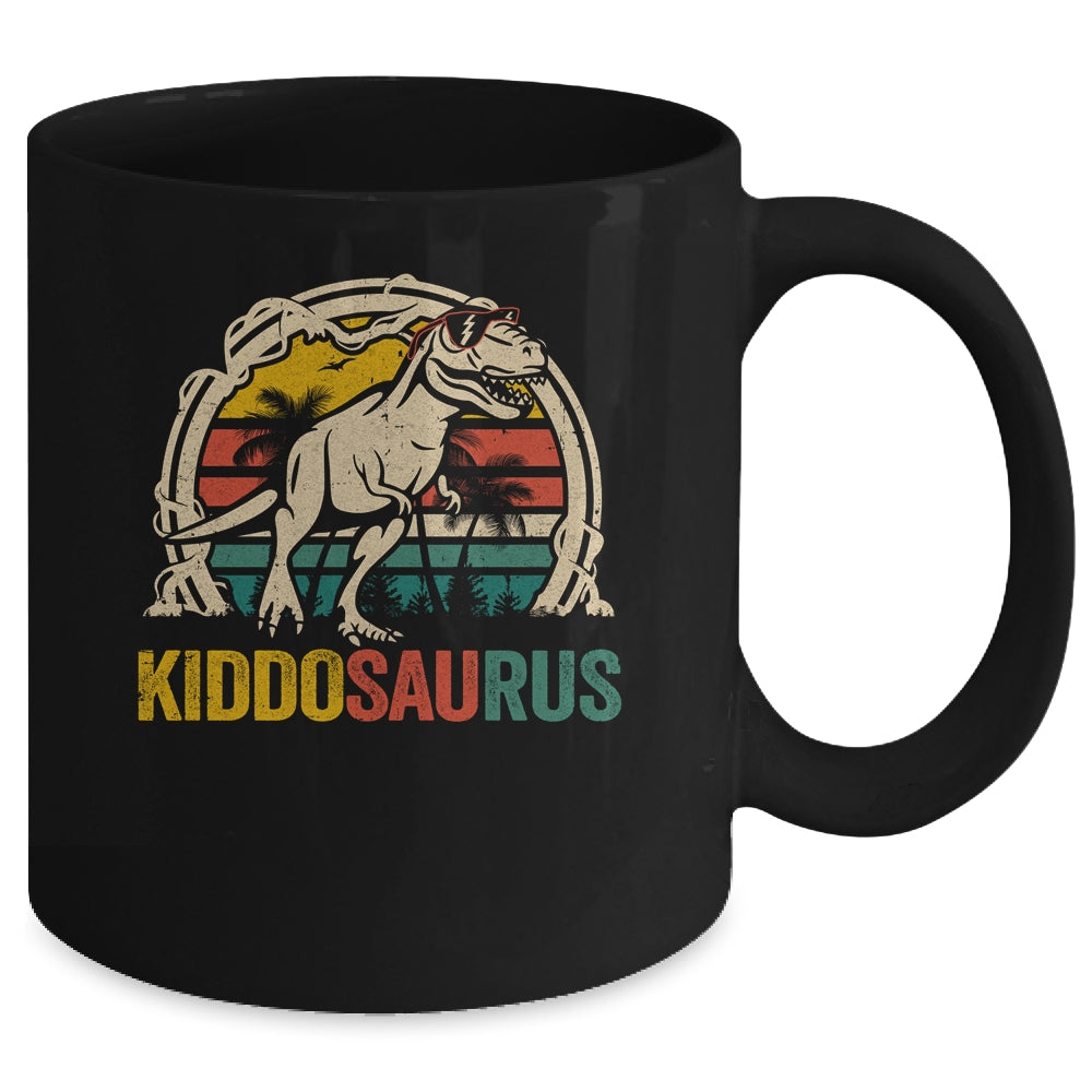 Kiddosaurus T Rex Dinosaur Kiddo Saurus Family Matching Mug | siriusteestore