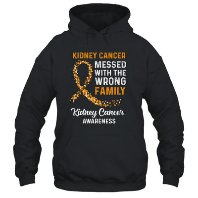 Kidney Cancer Awareness Messed With The Wrong Family Support Shirt & Hoodie | siriusteestore