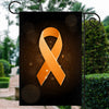 Kidney Cancer Leukemia Multiple Sclerosis Awareness Flag Orange Ribbon | siriusteestore