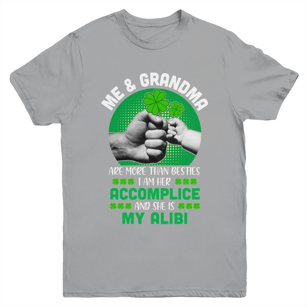Kids Me Grandma Are More Than Besties Irish Youth Shirt | siriusteestore