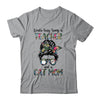 Kinda Busy Being A Teacher And A Cat Mom Shirt & Tank Top | siriusteestore