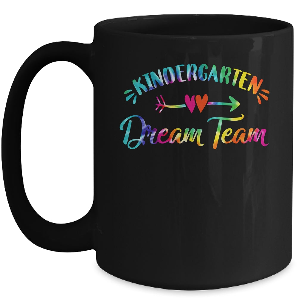 Kindergarten Dream Team Students Teachers Back To School Mug | siriusteestore