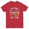 Kindergarten Graduation 1st Here I Come Class of 2022 Youth Shirt | siriusteestore