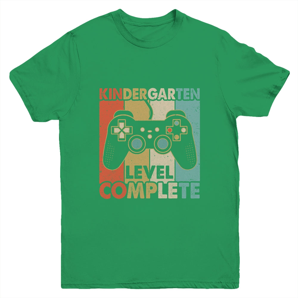 Kindergarten Graduation Level Complete Video Games Boy Kids Youth Shirt | siriusteestore