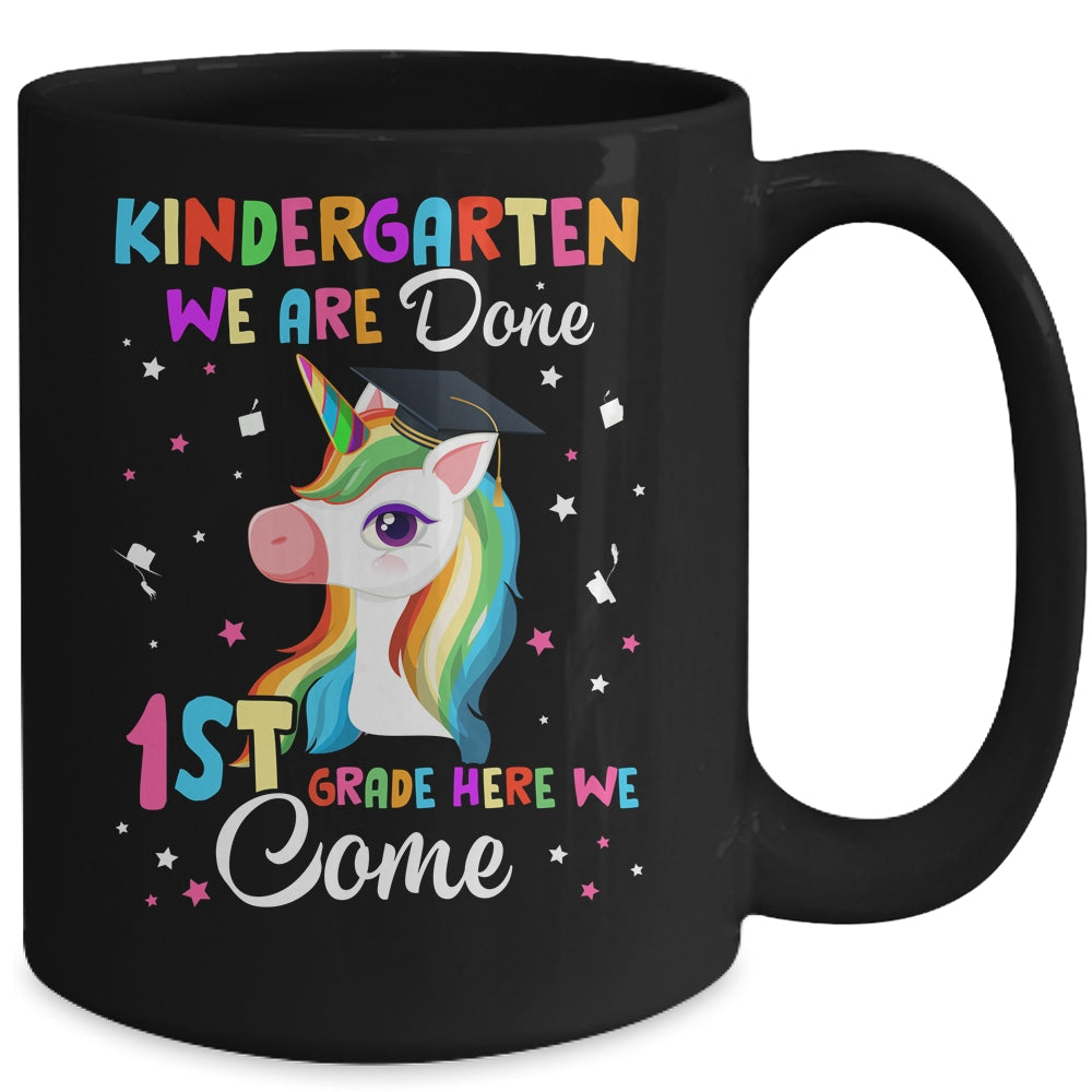 Kindergarten Graduation Magical Unicorn For Kids Girls Mug | siriusteestore