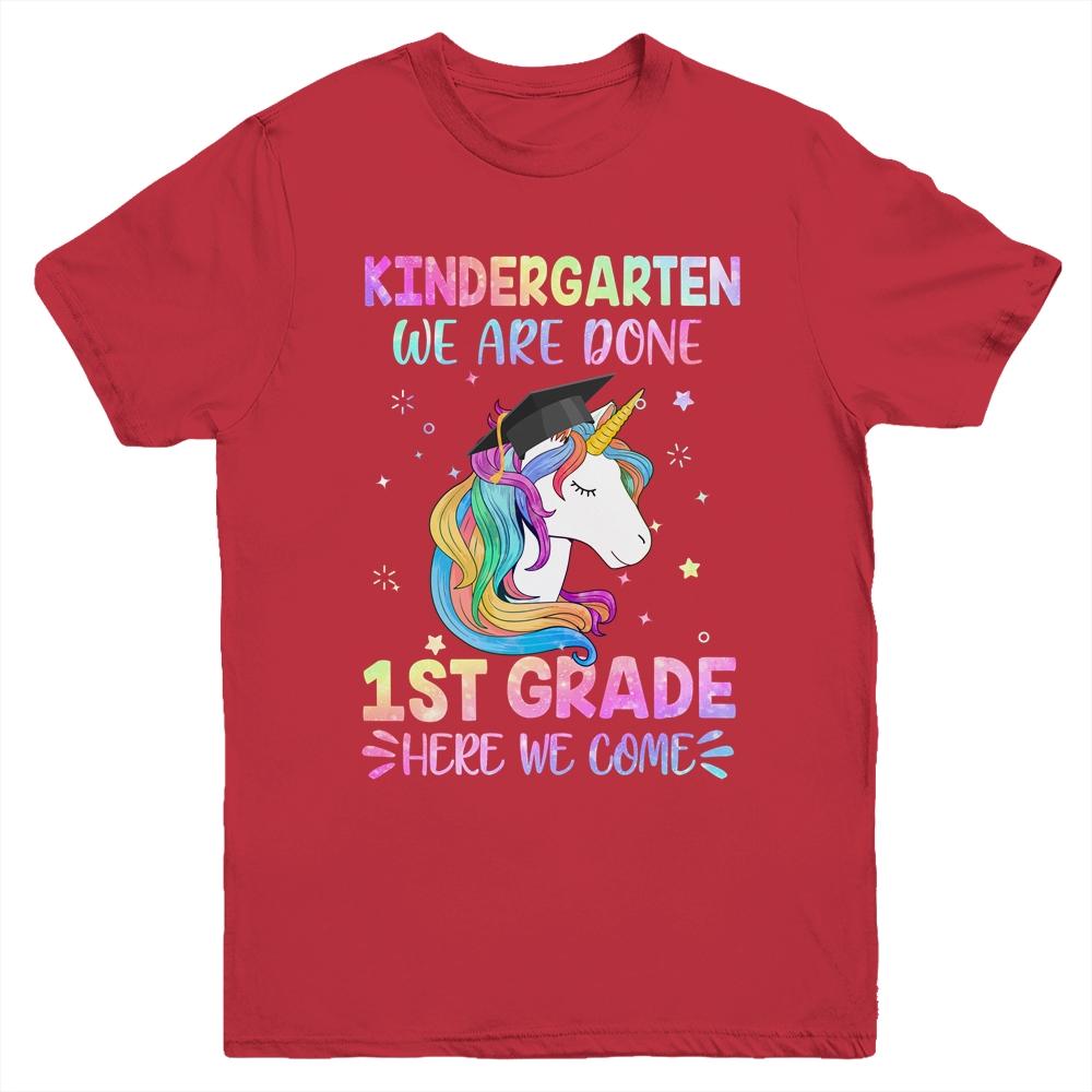 Kindergarten Graduation Magical Unicorn Gifts Youth Shirt | Siriustee.com