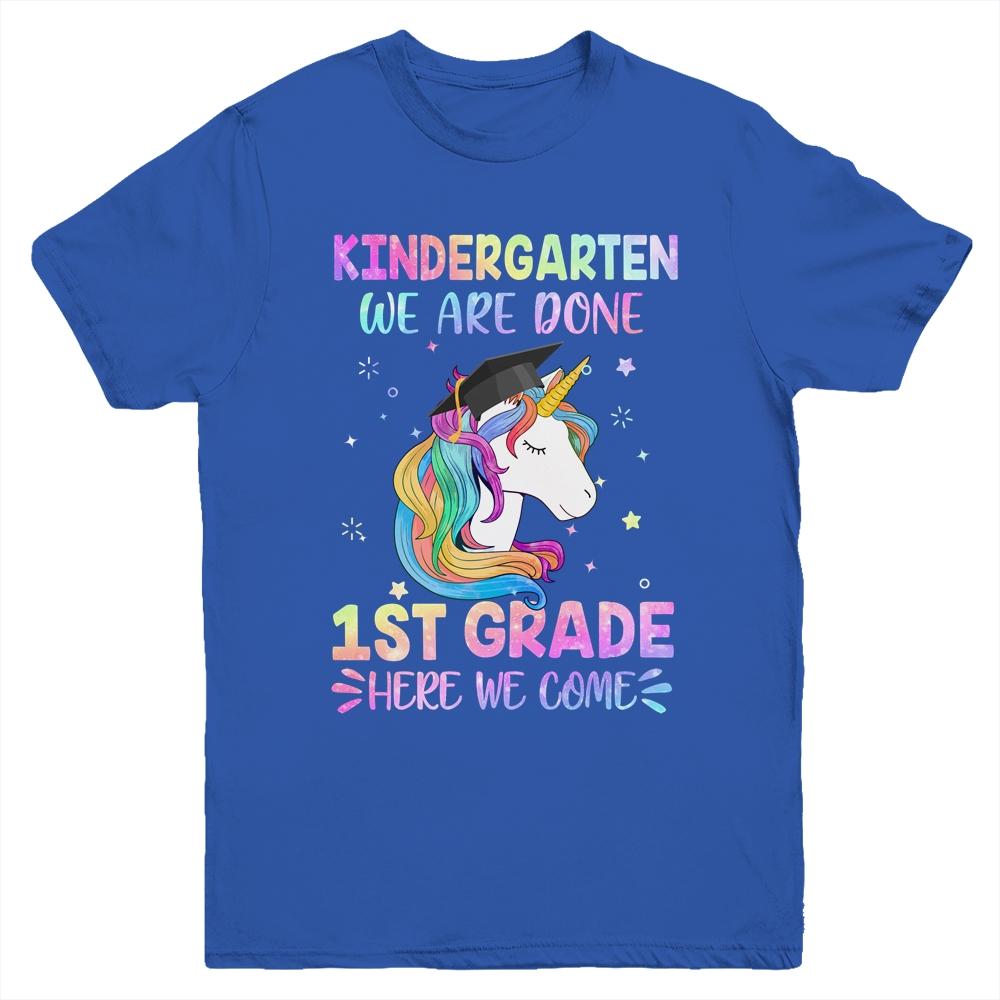 Kindergarten Graduation Magical Unicorn Gifts Youth Shirt | Siriustee.com