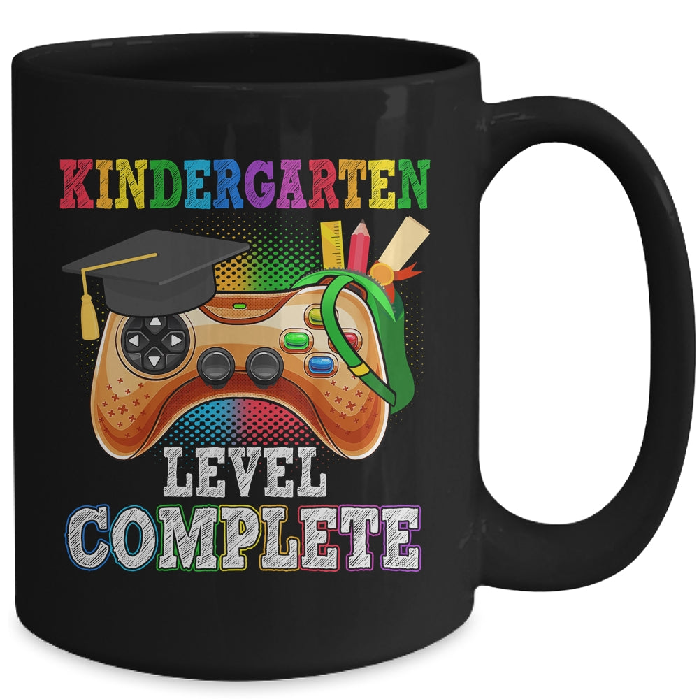 Kindergarten Level Complete Last Day Of School Graduation Mug | siriusteestore