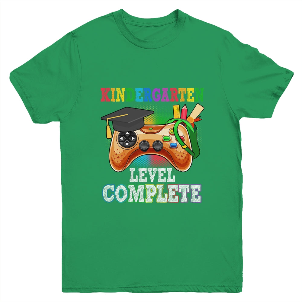 Kindergarten Level Complete Last Day Of School Graduation Youth Shirt | siriusteestore