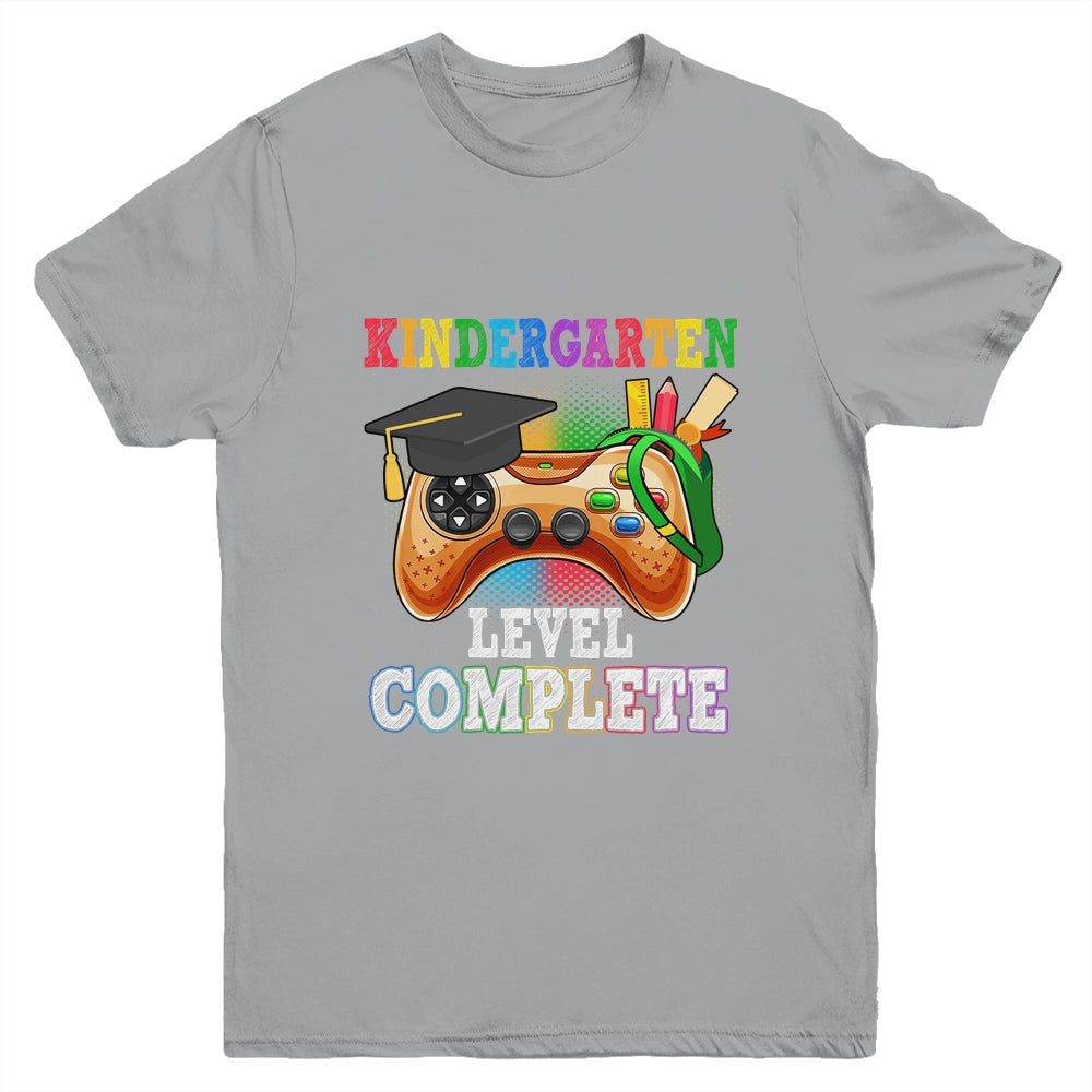 Kindergarten Level Complete Last Day Of School Graduation Youth Shirt | siriusteestore