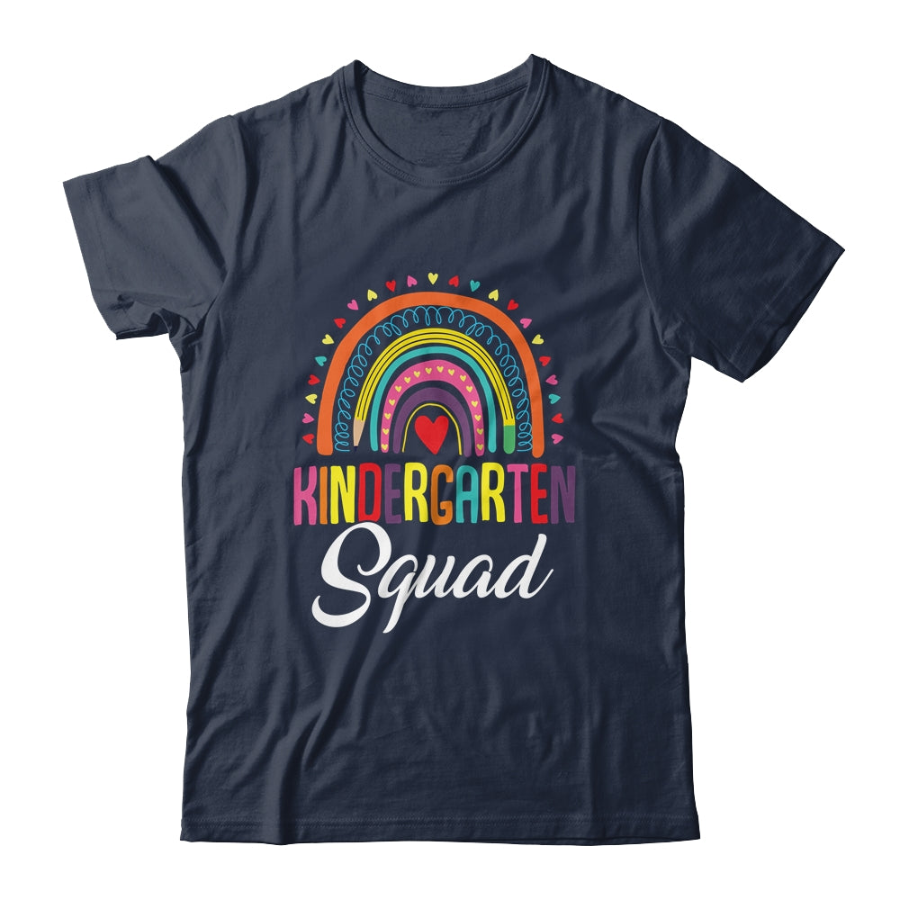 Kindergarten Squad Team For First Day Of School Teacher Kids Shirt & Hoodie | siriusteestore