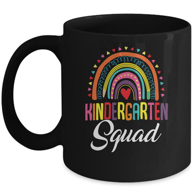 Kindergarten Squad Team For First Day Of School Teacher Kids Mug | siriusteestore