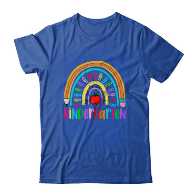 Kindergarten Teacher Rainbow First Day Of Back To School Shirt & Hoodie | siriusteestore