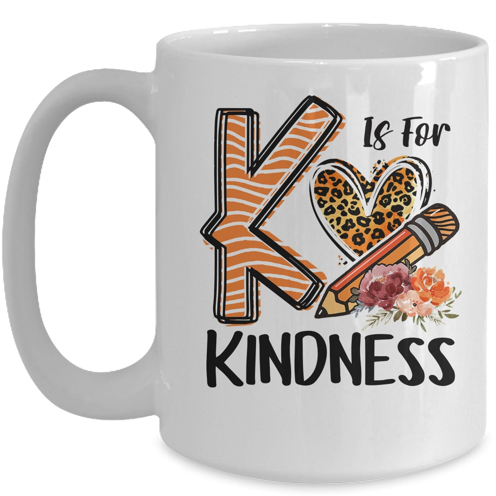 Kindness Unity Day Orange No Bullying Teachers Kids Mug | siriusteestore