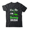 Kiss Me I'm Flocking Irish Green Flamingo St Patrick's Day Shirt & Hoodie | siriusteestore