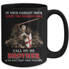 Knight Templar In Your Darkest Hour When The Demons Come Mug | siriusteestore