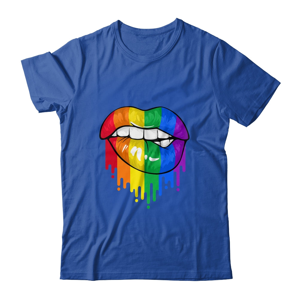 LGBT Rainbow Shirt Lips Pride Gay Homosexual Lesbian Shirt & Tank Top | siriusteestore