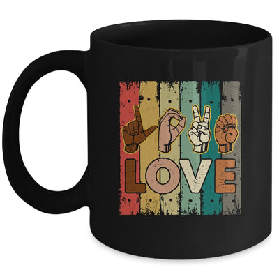 LOVE ASL Love ILY Sign Language Mug | siriusteestore