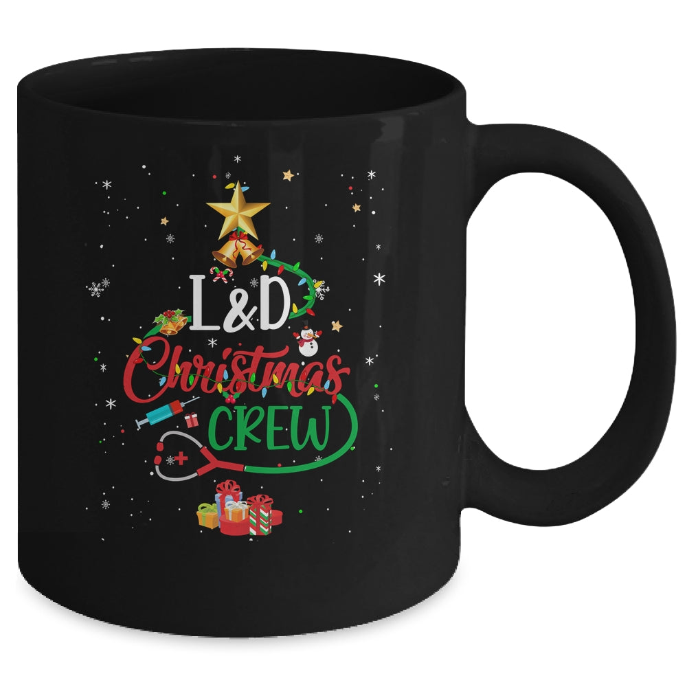 L&D Christmas Crew Labor and Delivery Nurse Techs Secretary Mug | siriusteestore