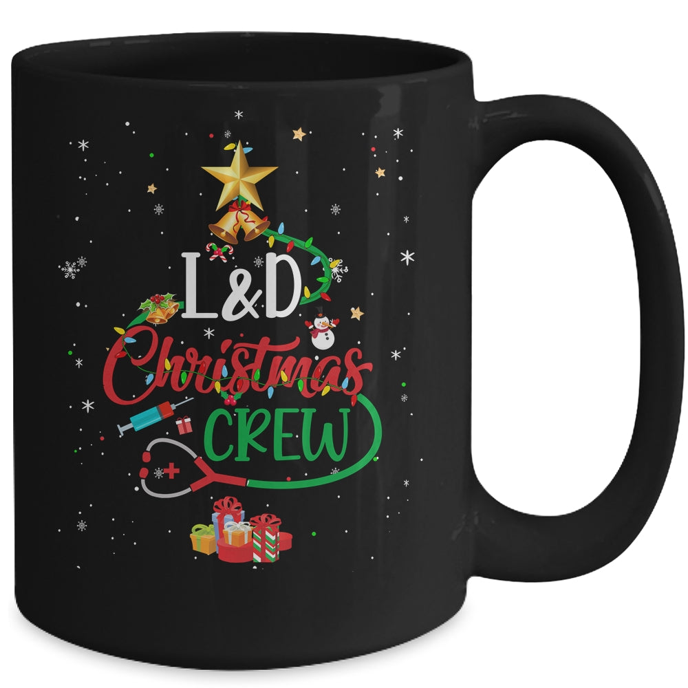 L&D Christmas Crew Labor and Delivery Nurse Techs Secretary Mug | siriusteestore