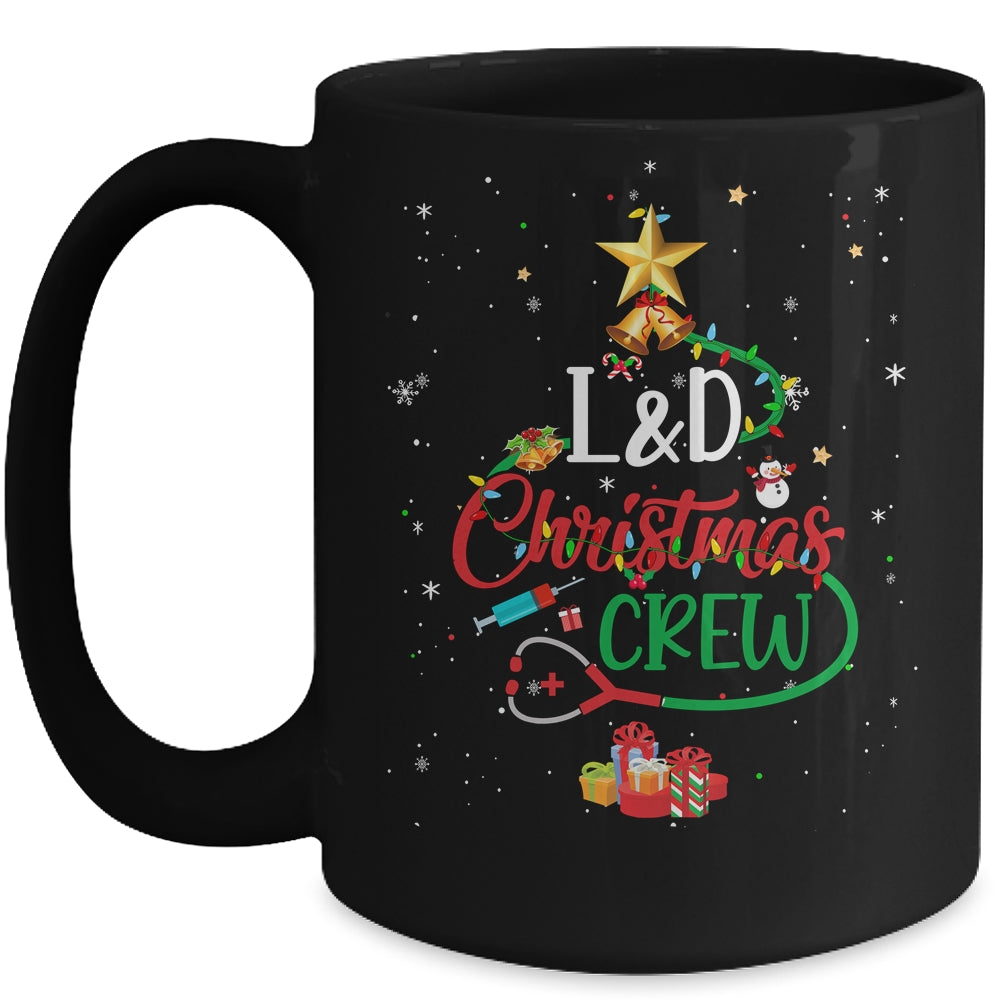 L&D Christmas Crew Labor and Delivery Nurse Techs Secretary Mug | siriusteestore
