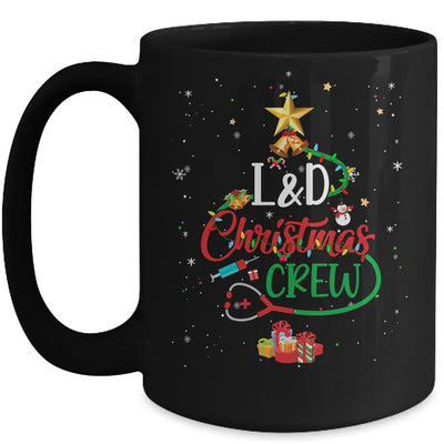 L&D Christmas Crew Labor and Delivery Nurse Techs Secretary Mug | siriusteestore