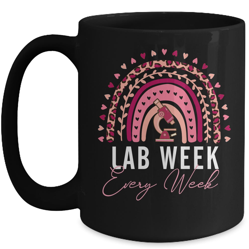 Lab Week 2022 Laboratory Tech Heart Funny Technologist Mug | siriusteestore