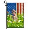 Labrador American USA Flag 4th of July Dog Lover On Independence Day | siriusteestore