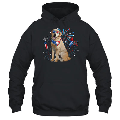 Labrador Dog American USA Flag 4th of July Men women Lover Shirt & Tank Top | siriusteestore