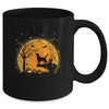 Labrador Dog And Moon Funny Halloween Costume Gift Mug | siriusteestore