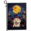 Labrador Witch Halloween Flag Castle Background For Dog Lover Home | siriusteestore