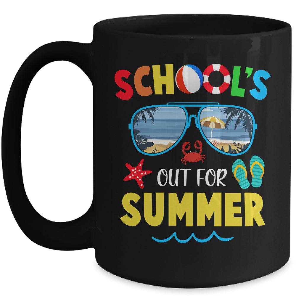 Last Day Of School Schools Out For Summer Vacation Mug | siriusteestore