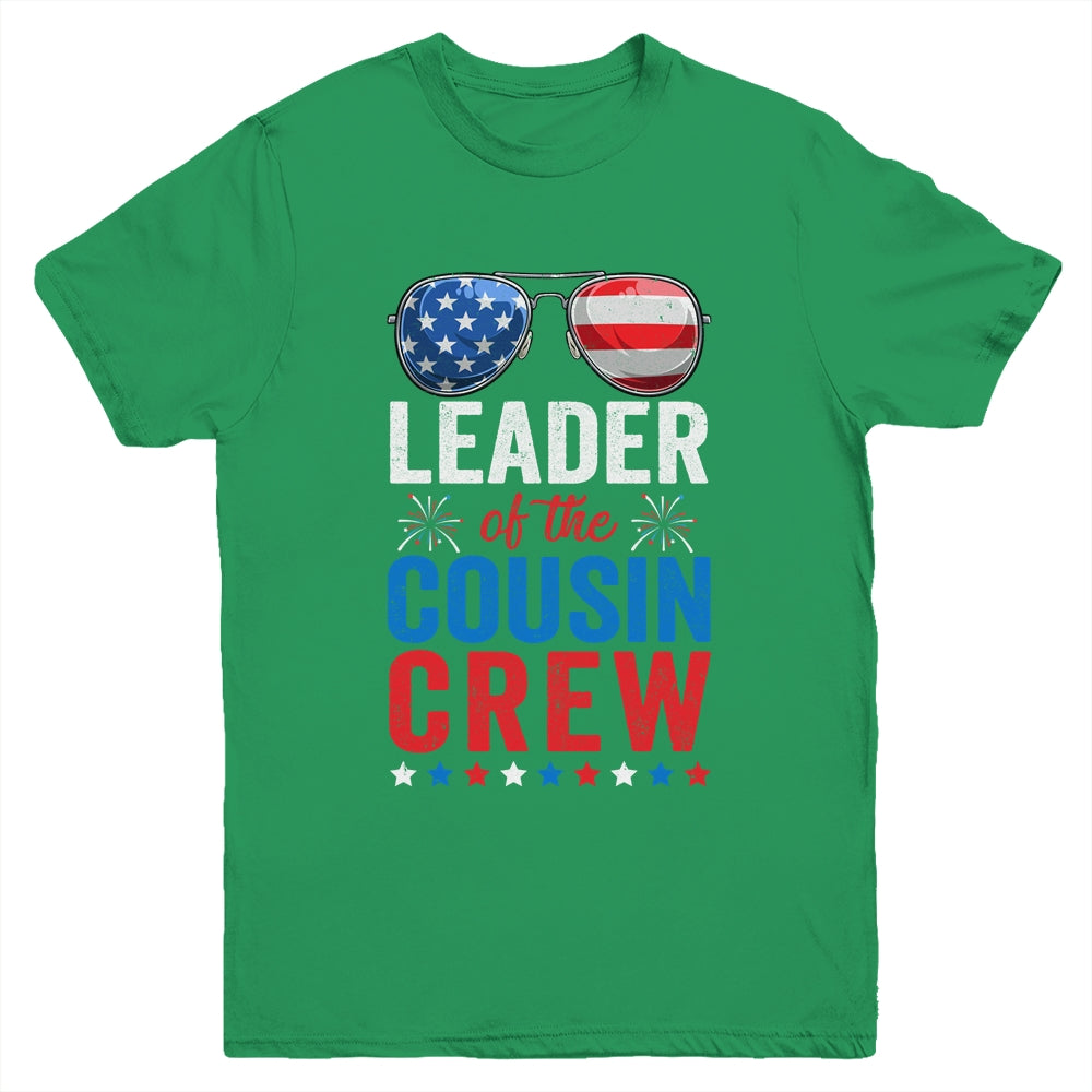 Leader Of The Cousin Crew 4th Of July Youth Shirt | siriusteestore