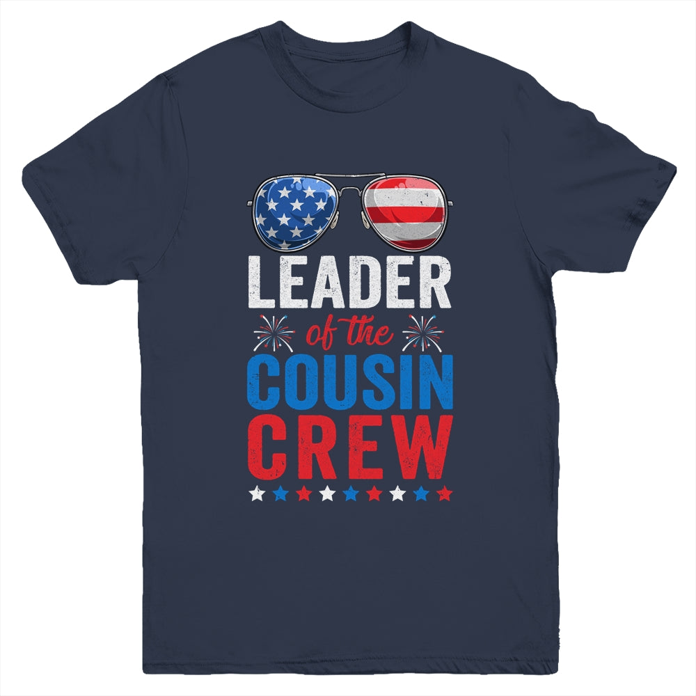 Leader Of The Cousin Crew 4th Of July Youth Shirt | siriusteestore